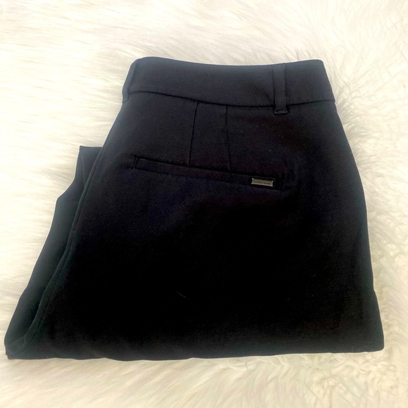 White House Black Market The SLIM Black Ankle Pants Sz 8 - Picture 1 of 3